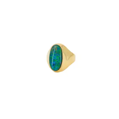 Bague opale