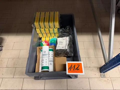 Basket with various contents