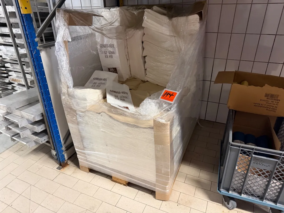 Lot of bread rolls bags (printed)