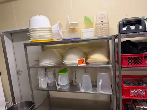 Lot of bowls etc.