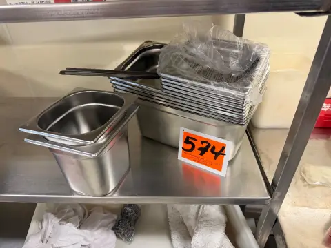 Lot of containers