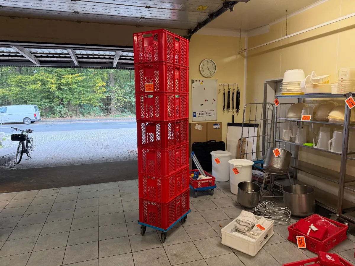 Lot de paniers en plastique (7 pièces)