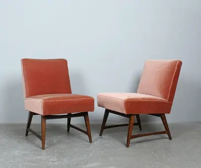 WALTER KNOLL. Knoll Antimott, pair of armchairs from the 1950s.