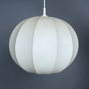 Mid-Century Cocoon pendant lamp from the 1960s.