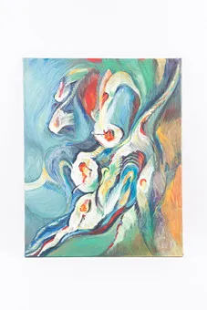JOHANNA SITTERLE. Painting, 'Gestaltwandel'.
