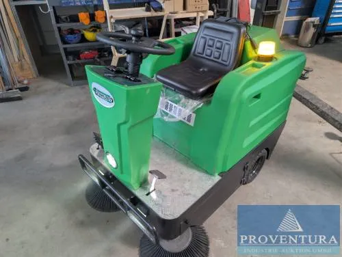 Ride-on sweeper STAHLZET SZ3200, almost new with approx. 4 operating hours