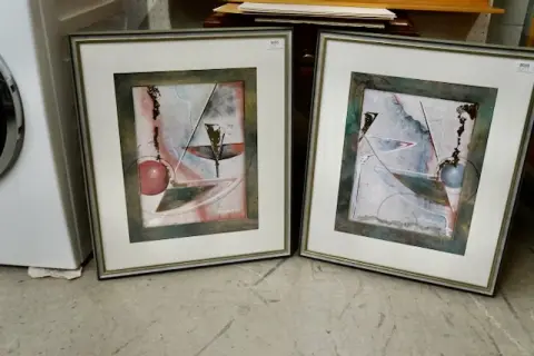 2 signed prints