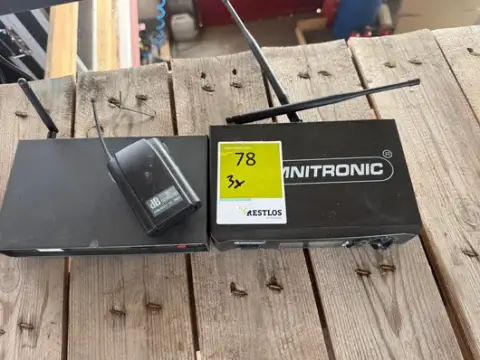 3x radio-ontvangers en -zenders / radiosystemen