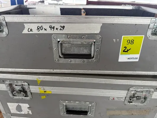 2x professional flight case
