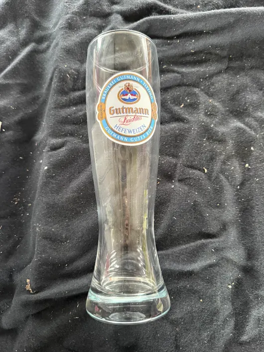 6x Gutmann wheat beer glasses