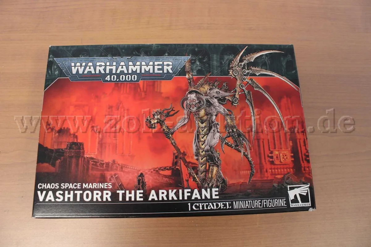 1 WARHAMMER 40 000 CHAOS SPACE MARINE VASHTORR THE ARKIFANE