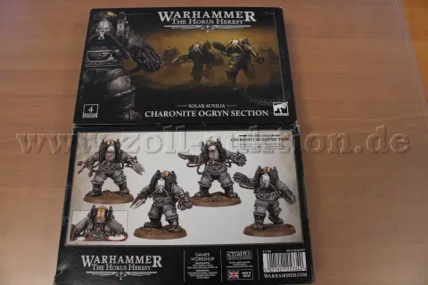 2 WARHAMMER 40 000 The Horus Heresy SOLAR AUXILIA CHARONITE OGRYN SECTION