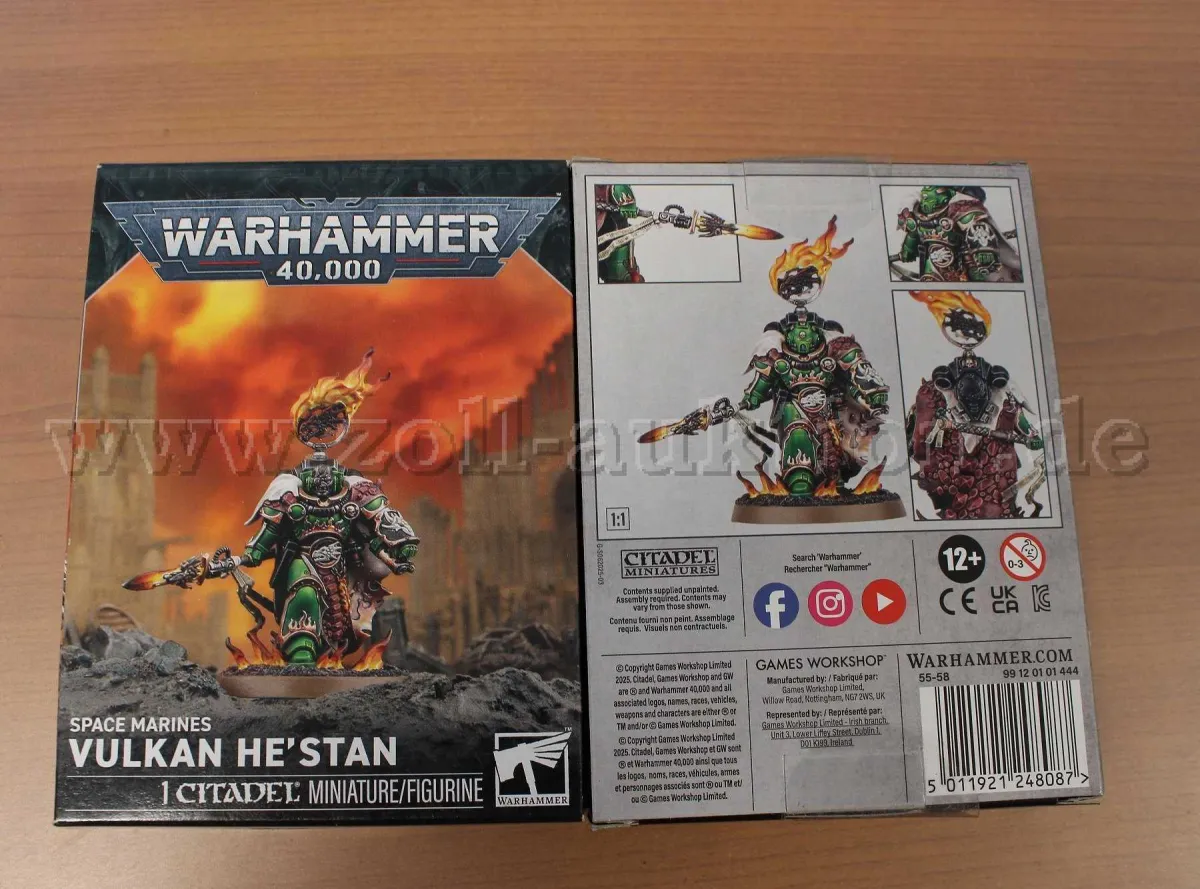 2 WARHAMMER 40 000 Space Marines VULKAN HE'STAN