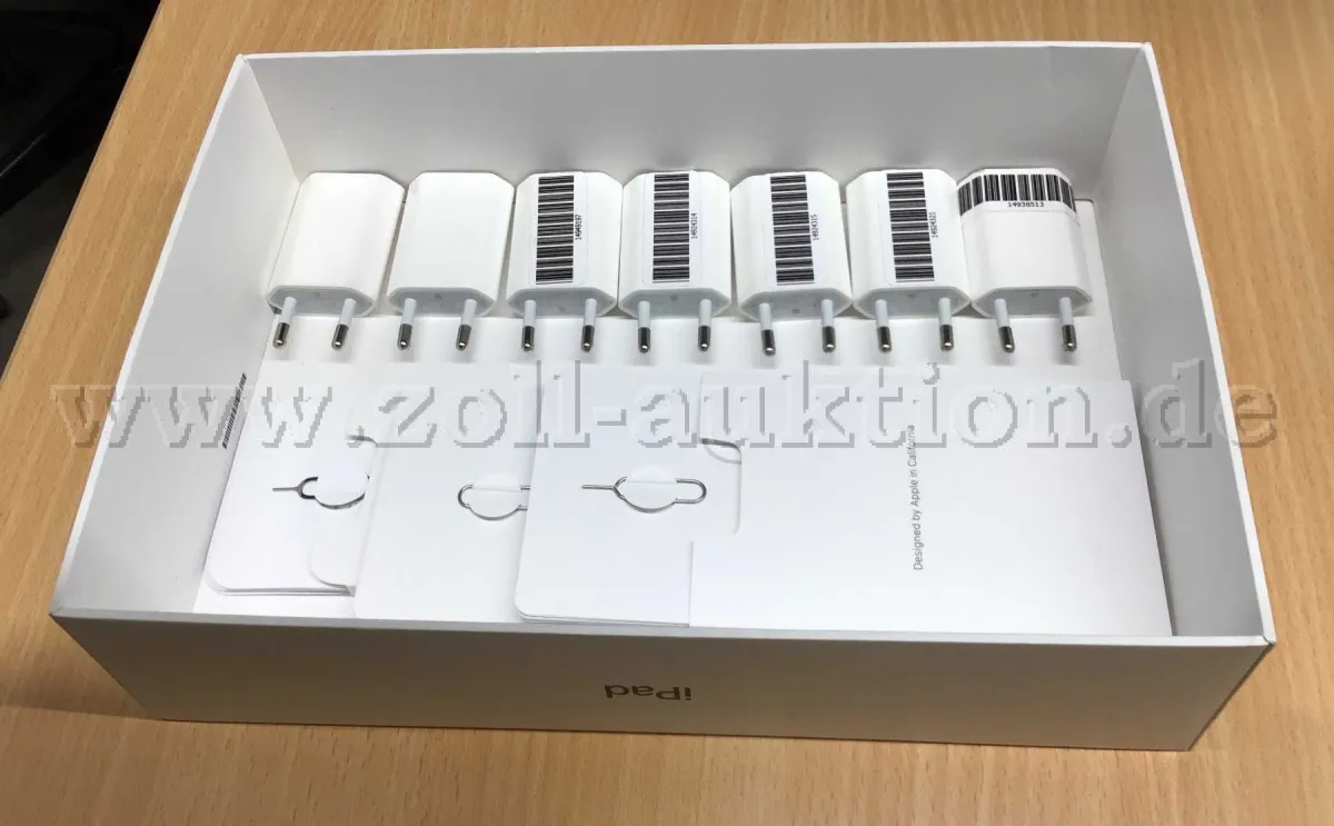 7 Original Apple 5W USB Power Adapter für iPad/iPhone+ 3 Card-Picker