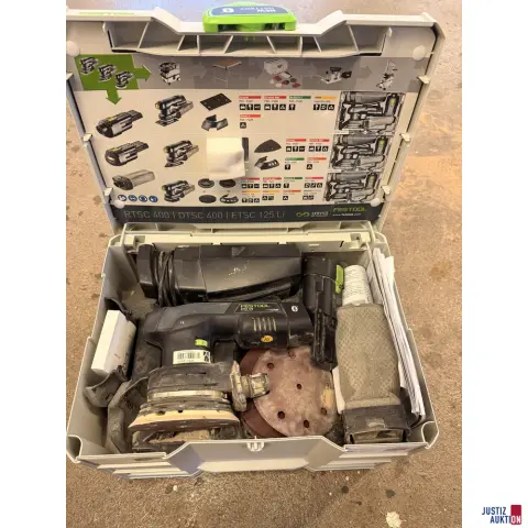 Excentrická bruska Festool Akku ETSC 125 se 2 akumulátory