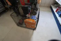 1 mřížový vozík s obsahem