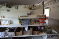 1 металлический сборный стеллаж из 2 частей