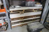 1 партия гипсокартонных акустических потолочных плит