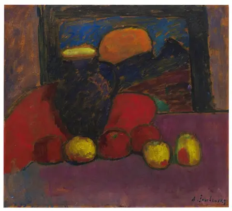 Alexej von Jawlensky, mrtva priroda, 1910