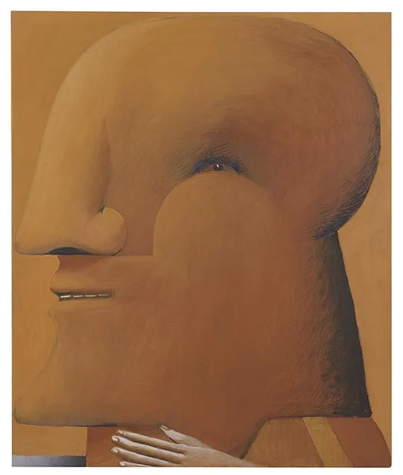 Horst Antes, Glava okera okera, 1973