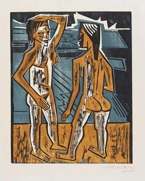 Hermann Max Pechstein, Zwiesprache, 1920