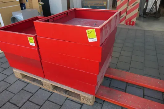5 bluswaterafnamekasten (zonder deksel)