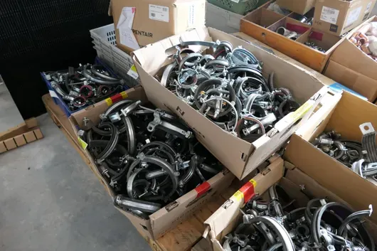 Lot de colliers de serrage pour tuyaux