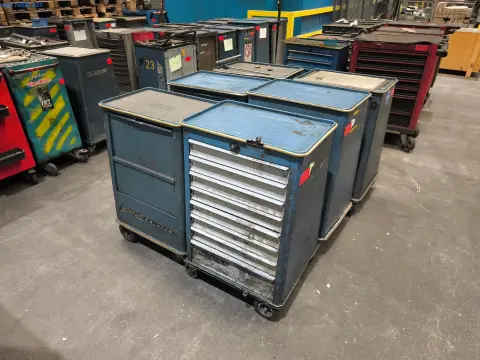 6 цеховых тележек Gedore Adjutant