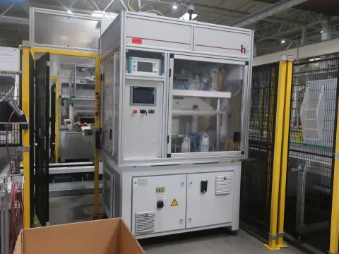 Lekkageteststation Henkel + Roth
