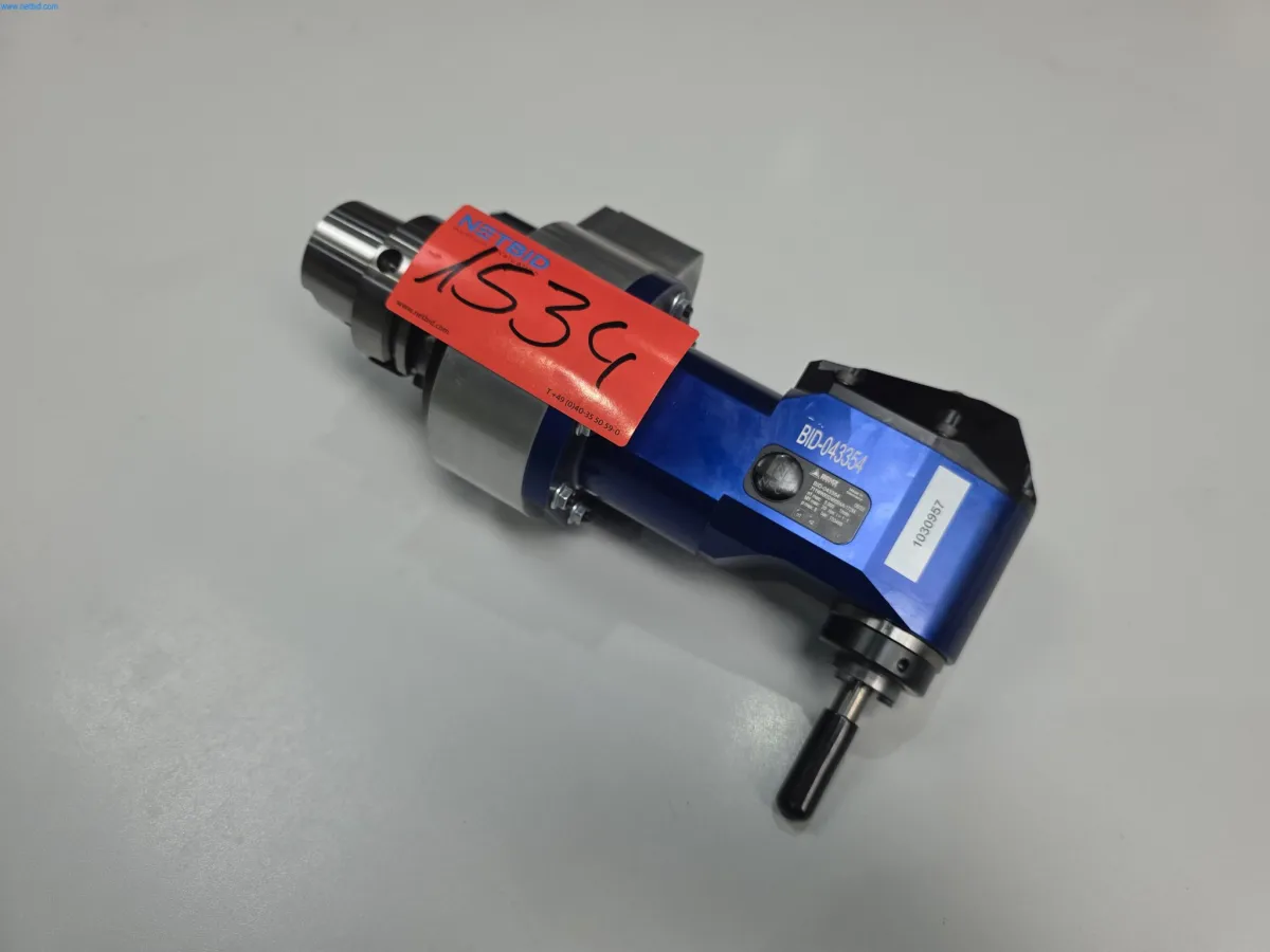 Aangedreven HSK-A63 gereedschap/hoekunit 90° Benz