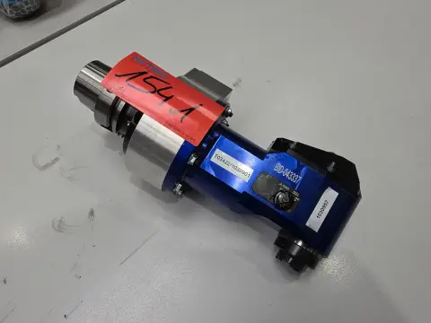 Aangedreven HSK-A63 gereedschap/hoekunit 90° Benz