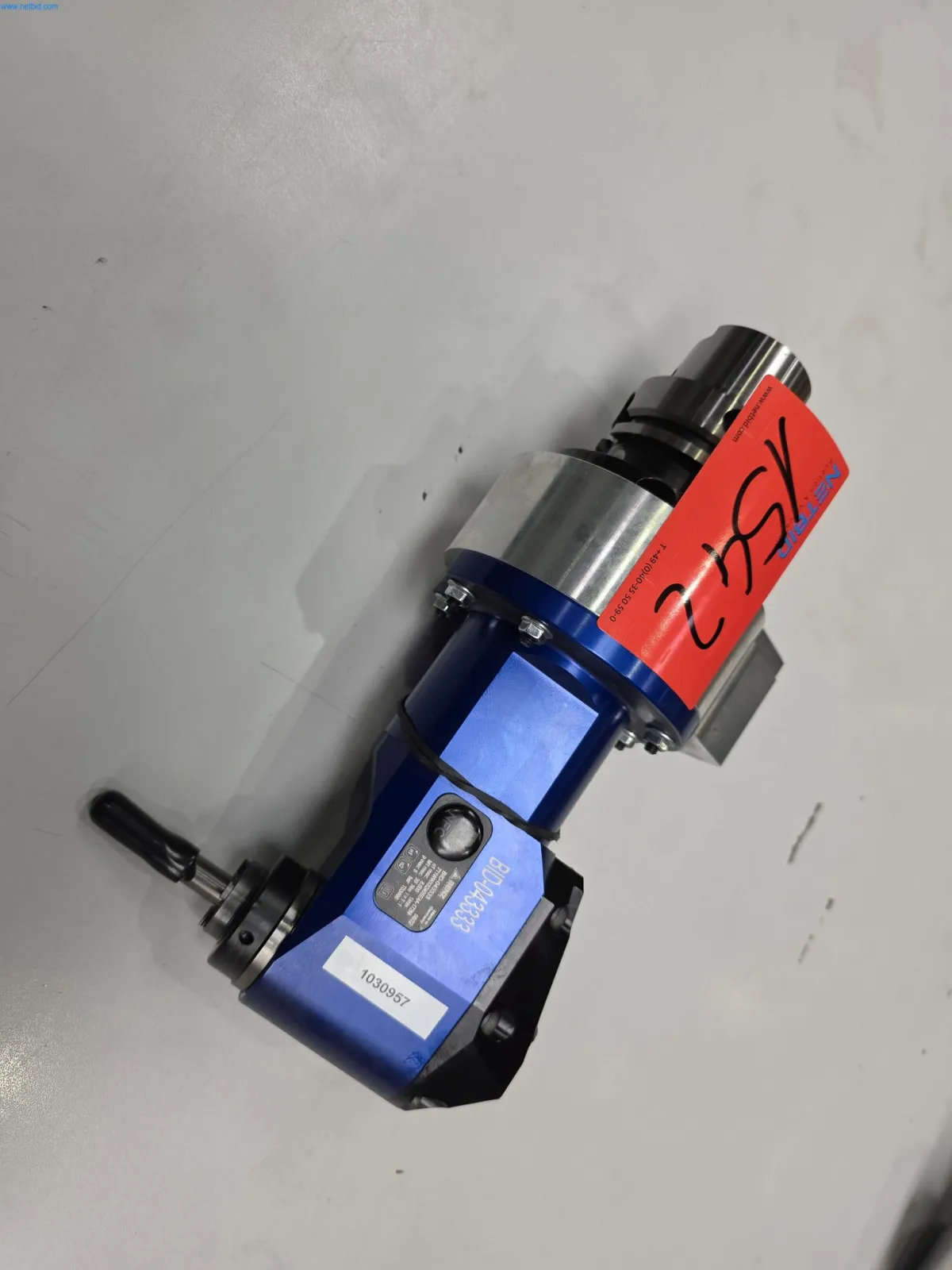Aangedreven HSK-A63 gereedschap/hoekunit 90° Benz