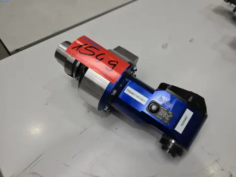 Aangedreven HSK-A63 gereedschap/hoekunit 90° Benz