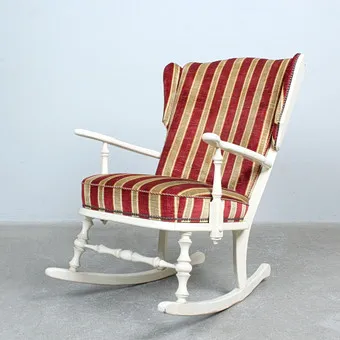 Scandinavian rocking chair from the 1950s.