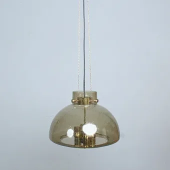 LIMBURG. Pendant light from the 1970s, Germany.