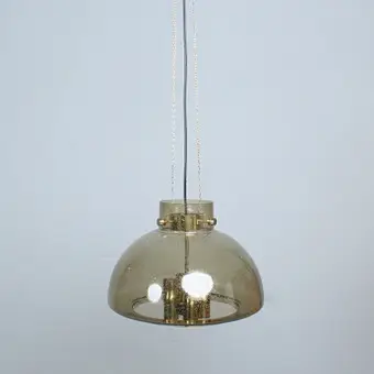 LIMBURG. Pendant light from the 1970s, Germany.