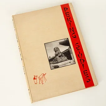 ELLEN CATLEEN. Peking Studies, 1934.