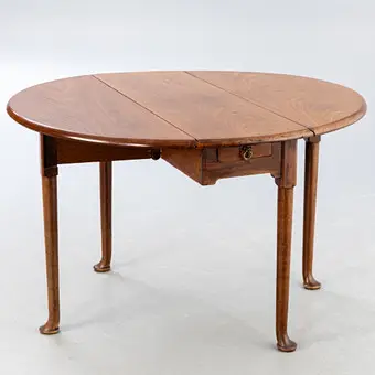 Table à abattants, Angleterre, 19e siècle, acajou.