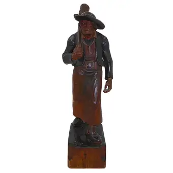 Sculpture en bois sculpté d'un artisan – Prof. Otto Moroder (1894–1977).