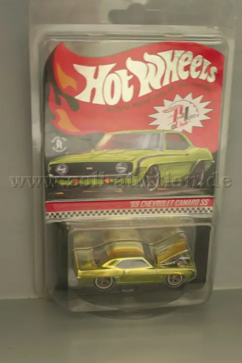 1 Hot Wheels model car ´69 Chevrolet Camaro SS 2021 RLC 1:64