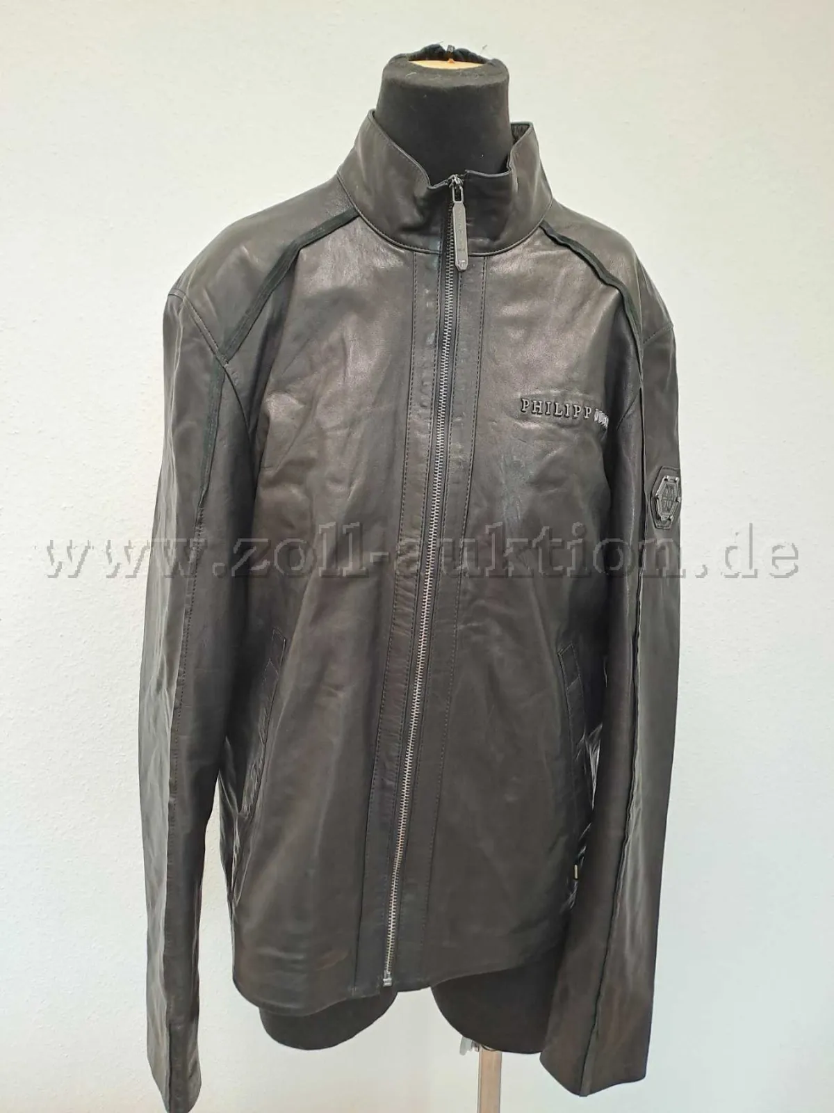 1 Lederjacke ORIGINAL von PHILIPP PLEIN - Größe 52