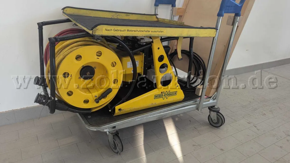 1 Hydraulická vyprošťovací sada Weber 3dílná