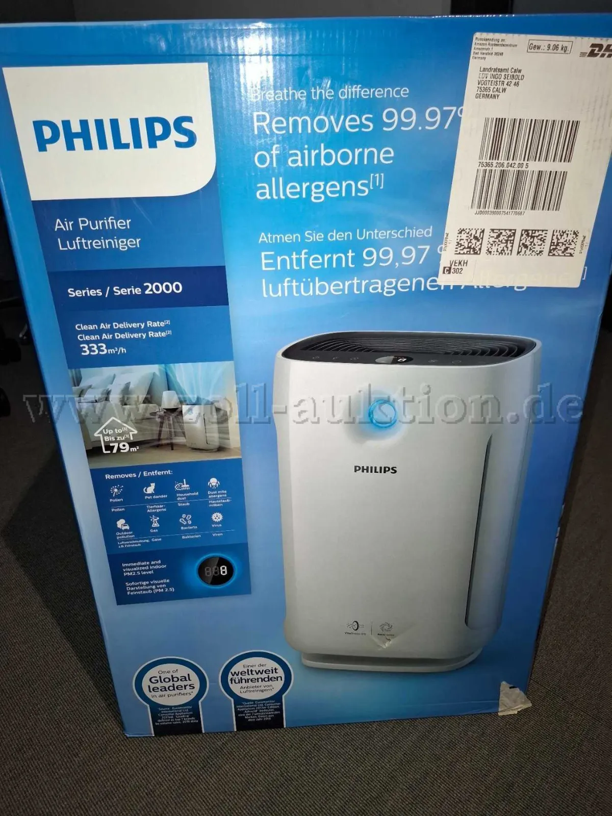 1 Philips Air Purifier Luftreiniger Serie 2000