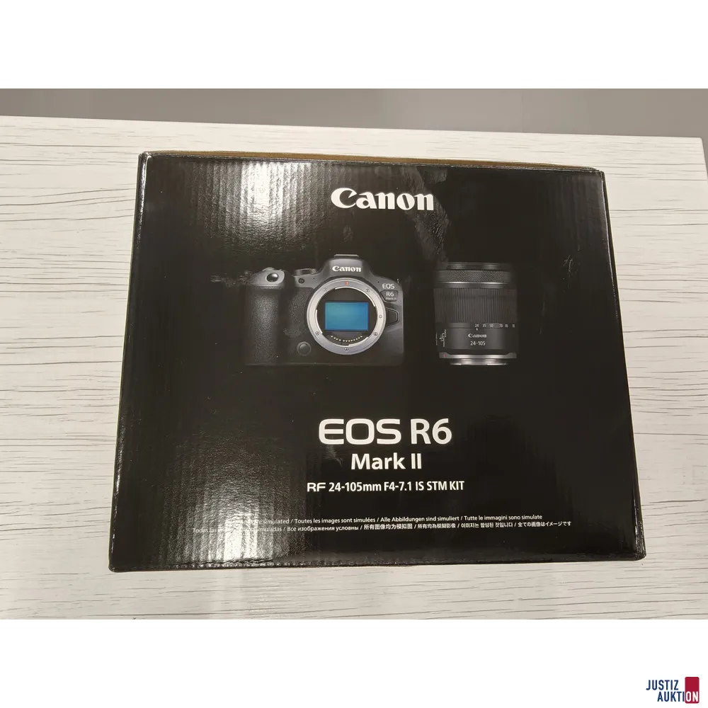 Canon EOS R6 Mark II Kamera und Objektiv