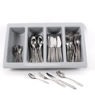 Lot de couverts en acier inoxydable