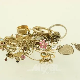 Konvolut Bruchgold, überw. 333 GG