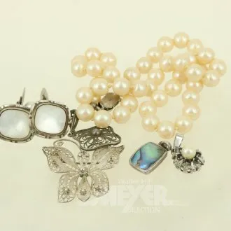 Konvolut Silberschmuck