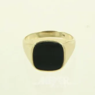 Ring mit Onyxplatte
