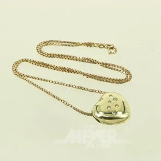 Venezianerkette mit Anhängerclip "Herz"
