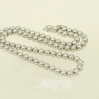 Tenniskette mit Diamantimitationen